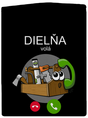 Dielňa volá dámska mikina na zips Black