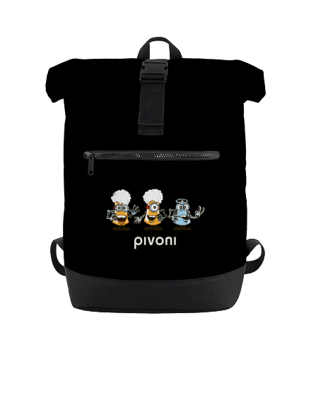 Pivoni batoh Black