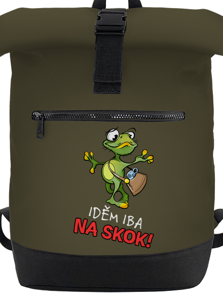 Idem na skok batoh Military Green