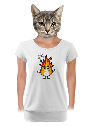 Páli mi to dámske tričko s lemom White