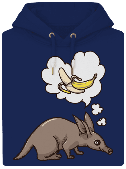Samica hrabáča unisex mikina premium Navy