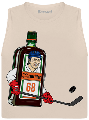 Jágrmeister dámske tielko voľné Heather Peach