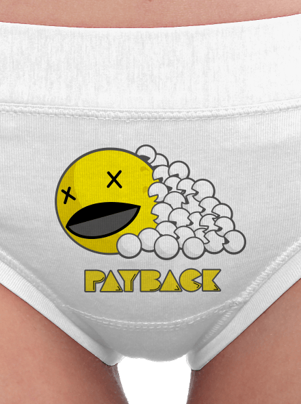 Payback dámske nohavičky White