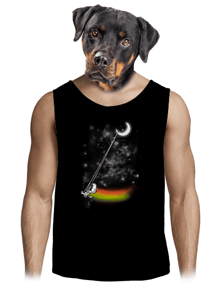 Unicorn Universe pánske tielko Black