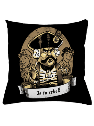 B14: S čerty nejsou žerty vankúš Black