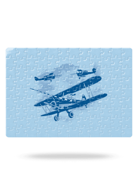 Rytieri nebies puzzle White