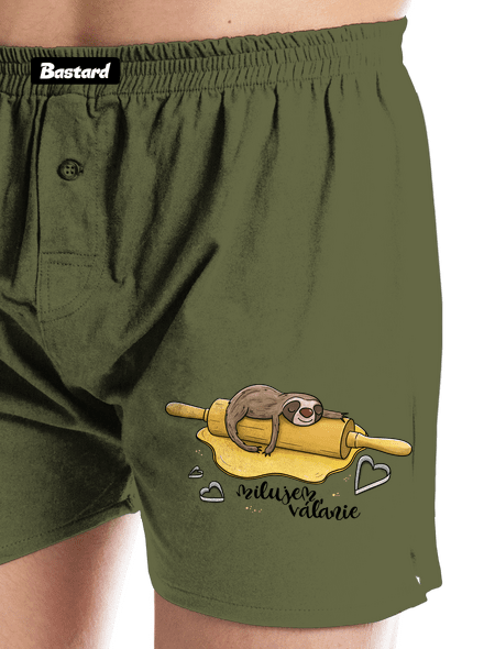 Milujem váľanie pánske trenky Khaki