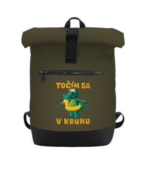 Točím sa v kruhu batoh Military Green