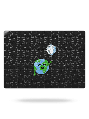 Balónik puzzle White