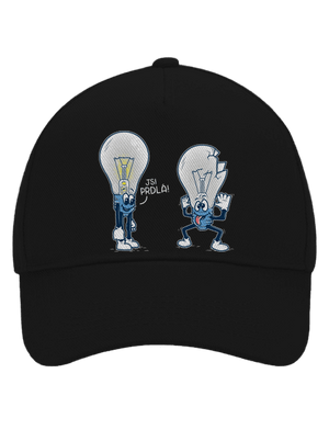 Prdlá šiltovka baseballka Black