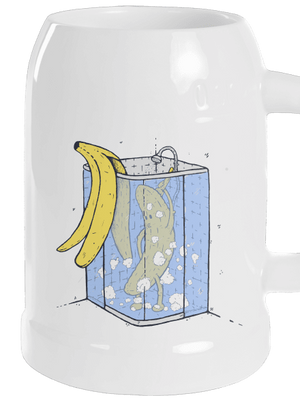 Banán v sprche polliter White