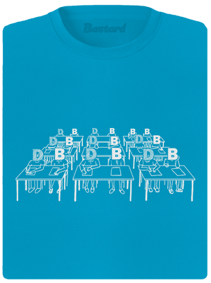 Cimrman: Debil, blbeček dámske športové tričko Blue Atol