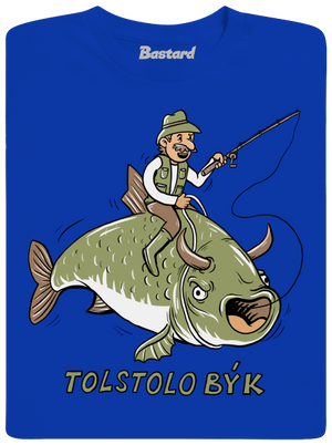 Tolstolobýk pánske dlhý rukáv Royal Blue