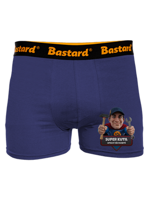 Super otec boxerky Blue Navy