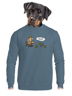 unisex mikina bez kapucne