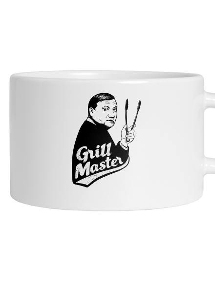 Grill master hrnček makronka White