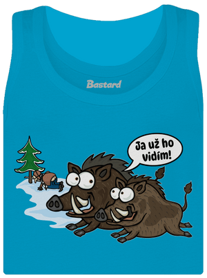 Ja už ho vidím dámske tielko klasické Blue Atol