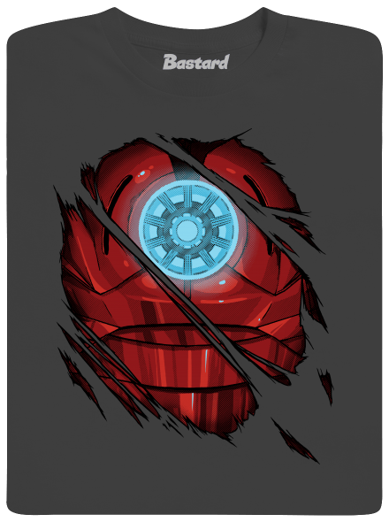 Ironman pánske dlhý rukáv Dark Grey