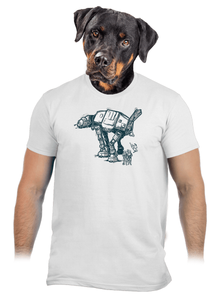 AT-AT pánske tričko White