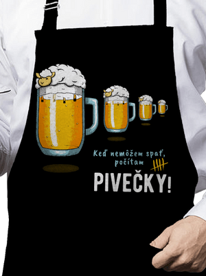 Pivečka zástera Black