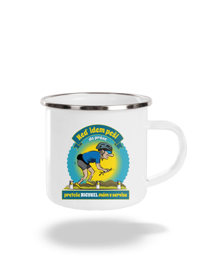 Závislosť na bicykli plecháčik White