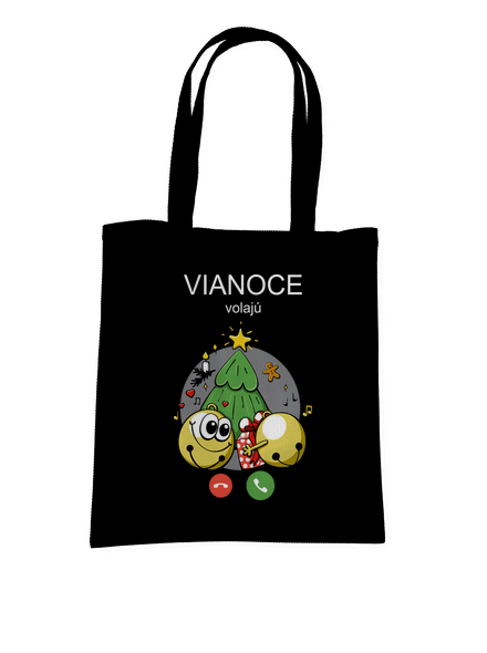 Vianoce volajú taška Black
