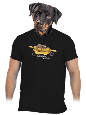 Milujem váľanie pánske tričko Black