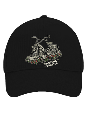 Obložená Babetta šiltovka baseballka Black