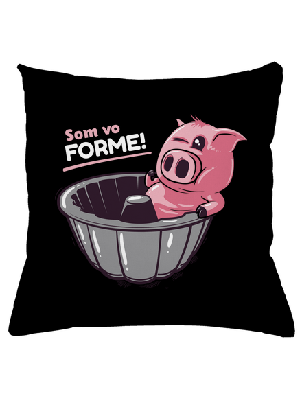 Vo forme vankúš Black