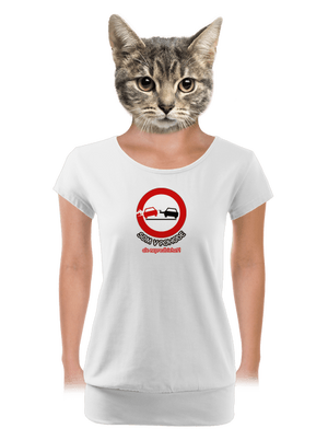 dámske tričko s lemom