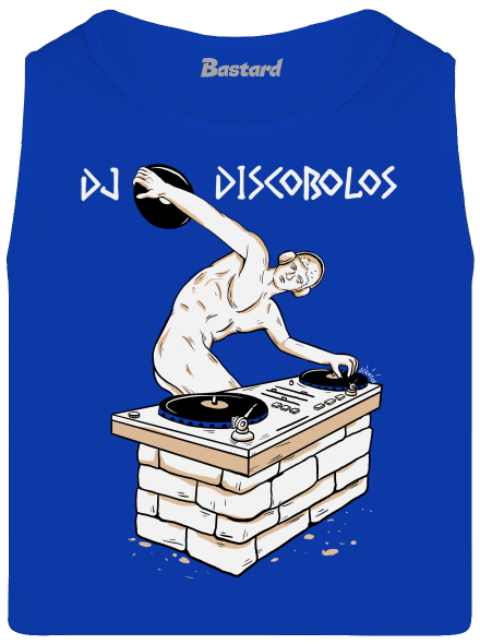DJ Discobolos pánske tielko Royal Blue