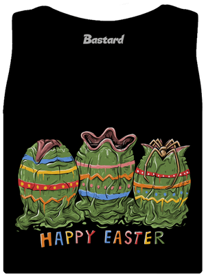 Happy Easter dámske tielko klasické Black