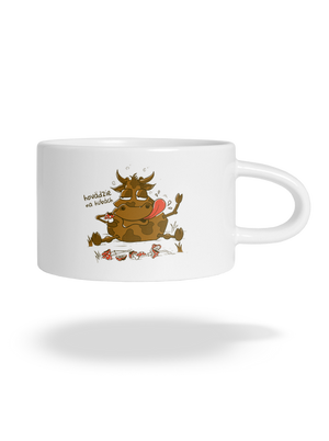 Hovädzie na hubách hrnček makronka White