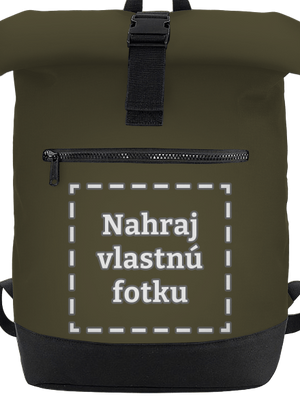 Vlastná potlač batoh Military Green