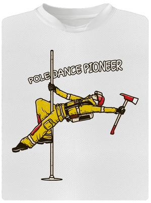 Pole Dance by Dežik detské športové tričko White