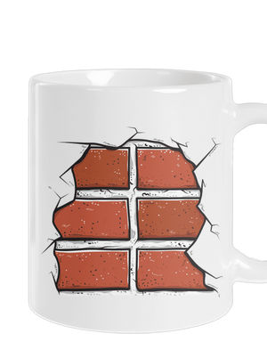 Tehly klasický hrnček White