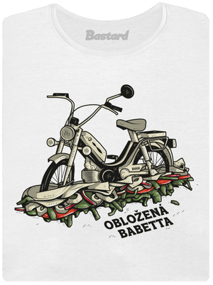 Obložená Babetta dámske tričko White