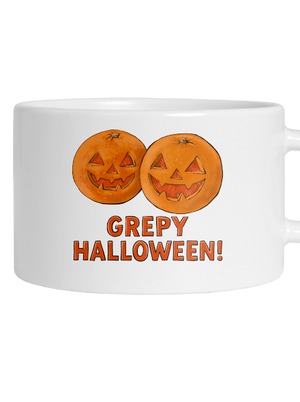 Grepy Halloween hrnček makronka White