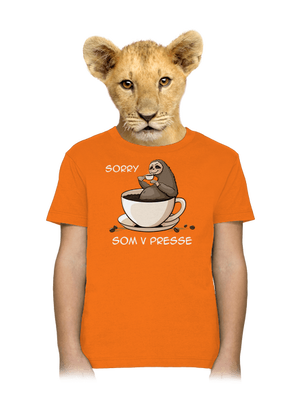 V presse detské tričko Orange