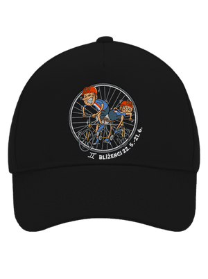 Cyklistický horoskop: Blíženci šiltovka baseballka Black