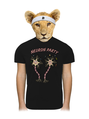 Neuron party detské športové tričko Black