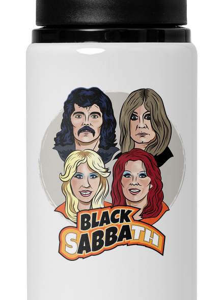 Black Abba flaša na vodu White