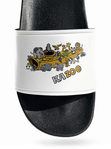 KaZoo šľapky White