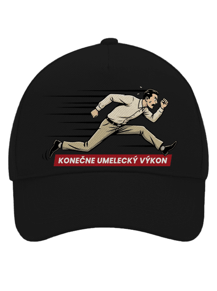 Umelecký výkon šiltovka baseballka Black