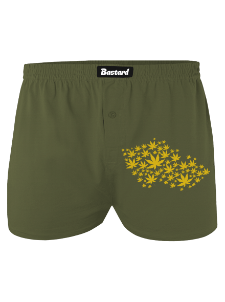 Ganja Country pánske trenky Khaki