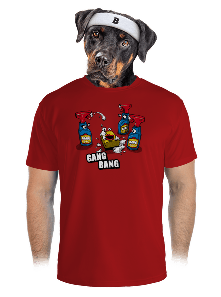 Gang Bang pánske športové tričko Red Mal