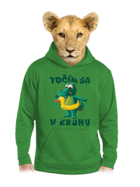 detská mikina klokanka