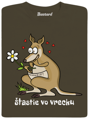 Šťastie vo vrecku pánske dlhý rukáv Urban Khaki