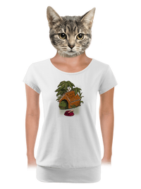 dámske tričko s lemom