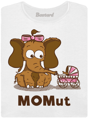 Momut dámske tričko prémium White